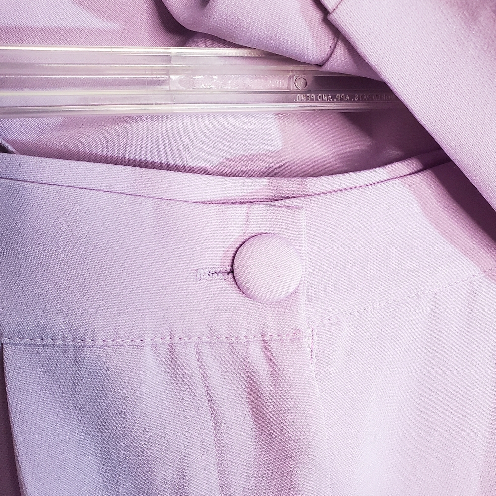 SHEIN Unity Covered Button Cami Top With Shorts Set Purple S - Picture 4 of 7